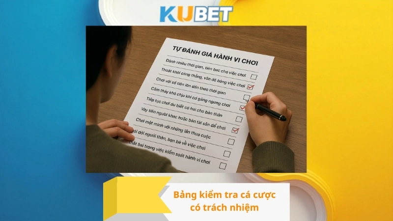 Bảng kiểm tra cá cược có trách nhiệm