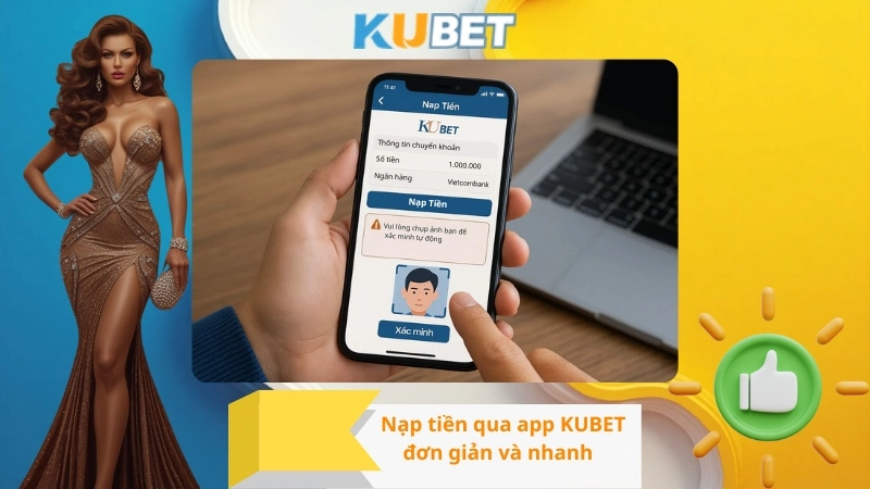 Nạp tiền qua app KUBET đơn giản và nhanh