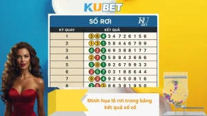 Bảng thống kê , soi cầu lô rơi Kubet 2 ngày gần nhất