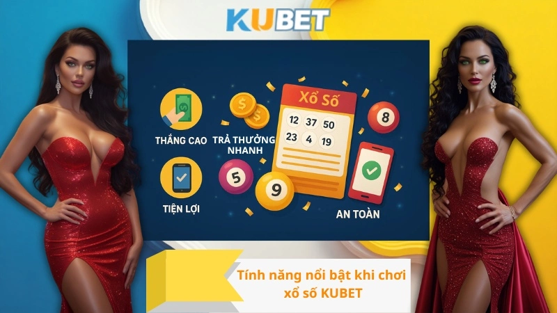 Tính năng nổi bật khi chơi xổ số KUBET